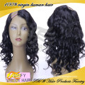 2014 New Fashion Female Malaysian Hair Wig Product Body Wave 100% Human Hair U Part Wig